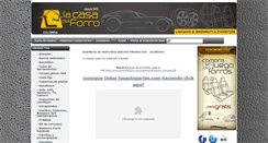 Desktop Screenshot of lacasadelforro.com