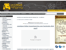 Tablet Screenshot of lacasadelforro.com